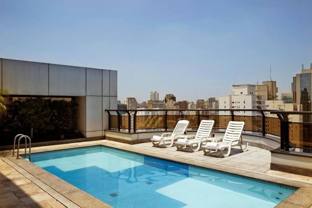Apart-Hotel Dentro Do Transamerica Executive Faria Lima Sao Paulo Exterior photo